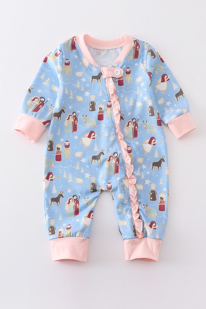 Baby Whimsical Nativity Romper