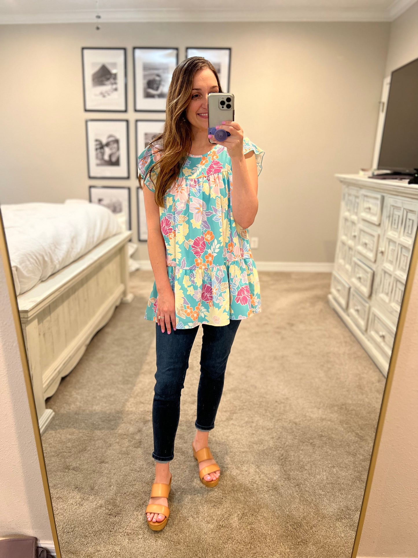 Aloha Floral Top